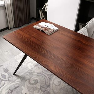 Carta da parati impermeabile con contatto in legno marrone, - Product Image 3