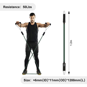 Set de Bandas de Resistencia Portátiles para Viaje, Alternativa a las Mancuernas, Ajustables, Multinivel, para Crossfit, Yoga y Ejercicio Físico - Product Image 5