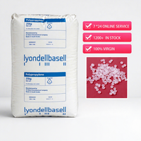 Prix de gros LyondellBasell Moplen HP500N Résine de polypropylène PP haute rigidité pour moulage par injection, granulés PP pour contact alimentaire