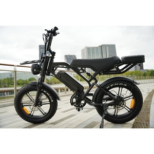 Bicicleta Eléctrica de Lujo Zerogo V20 Pro Fatbike para Adultos, Bicicleta Eléctrica Todoterreno V20 Pro de Lujo Zerogo - Product Image 3
