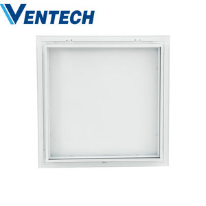 Hvac Industrial Design Aluminum Ceiling Exhaust <strong>Air</strong> Door Grille Square Hinged <strong>Egg</strong> <strong>Crate</strong> <strong>Diffuser</strong> - Product Image 4