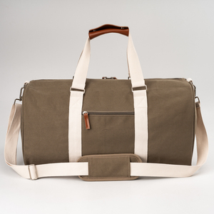 Bolsa de Lona WellPromotion 50x25x25cm con Cierre de Cremallera, Gran Capacidad, para Viajes, Aire Libre, Unisex, Estilo Vintage - Product Image 2