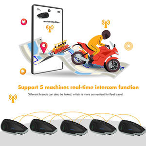 High End <span class=keywords><strong>V8</strong></span> <span class=keywords><strong>หมวก</strong></span><span class=keywords><strong>กัน</strong></span><span class=keywords><strong>น็อค</strong></span>รถจักรยานยนต์อุปกรณ์เสริมหูฟังอินเตอร์คอมไร้สายชุดหูฟังพร้อมไมโครโฟนลําโพงไฮไฟ 40 มม - Product Image 6