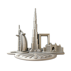 Imán de nevera de metal barato estilo Art Deco, personalizado con foto de <span class=keywords><strong>ciudades</strong></span> turísticas de Italia, <span class=keywords><strong>Portugal</strong></span> y España, recuerdo de graduación. - Product Image 4