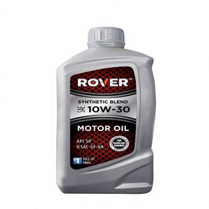ROVER Automotive Lubricant Synthetic Blend Anti-Wear SAE <b>10W</b>-<b>30</b> Motor <b>Oil</b> 6 Pack 1 Quart - Product Image 1