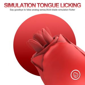 Nuevos juguetes vibradores rosas para mujeres <span class=keywords><strong>consolador</strong></span> de juguete vibrador rosa para mujeres vibrador de lamer rosas - Product Image 3