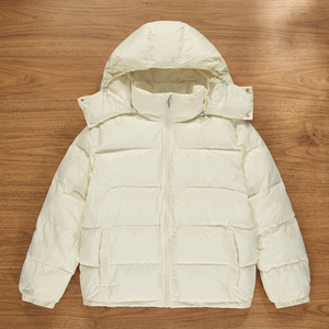 Fashionable New Design Hooded Bubble Winter <b>Jacket</b> <b>Men</b> Best Selling Waterproof Breathable Quick Dry Front Logo 100% Polyester - Product Image 1