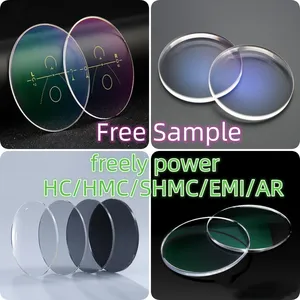 CR39 1.56 Resin Plastic Lenses Single Vision Monofocal Aspheric Anti Reflect HMC Blue Blocking UV420 Blue Cut Lens