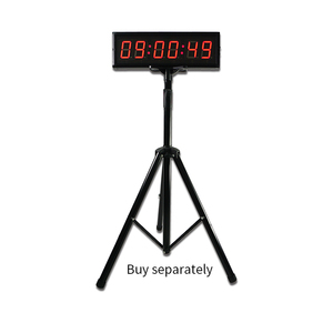 ที่ตั้งเวลานับถอยหลัง <span class=keywords><strong>LED</strong></span> ขนาดใหญ่3นิ้ว6หลักสีดำตัวจับเวลาจับเวลาแบบดิจิตอลขนาดเล็กใช้ในบ้านสำนักงานโรงเรียน - Product Image 6
