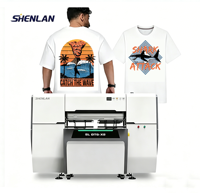 Imprimante jet d'encre automatique portable DTG, encre pigmentée, machine d'impression de t-shirts haute précision, 80 pièces/h