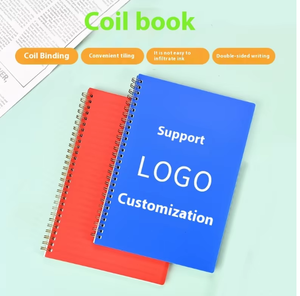 A5 Custom Printing <b>Note</b> <b>Book</b> Hardcover Bound Metal Journal Spiral Notebooks - Product Image 2