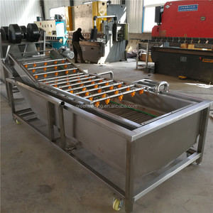 500กิโลกรัม/ชั่วโมงเครื่องทำน้ำผักกระเจี๊ยบเขียวเครื่องซักผ้าทำจากสแตนเลสเครื่องล้างผักและอบแห้ง - Product Image 2