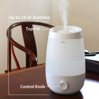 Humidificateur à brume fraîche pp huile de parfum lumière colorée pour la maison