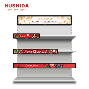 Hushida 37.6 Inch 200 <span class=keywords><strong>350</strong></span> Nits 1080P Android Stretchbar Lcd-Scherm Digitaal Bewegwijzering Tft Lcd Stretch Bar Scherm - Product Image 2