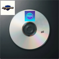 Logiciel de conception graphique authentique Canvas Pro, compte privé, 1 an, compatible Mac, utilisation commerciale