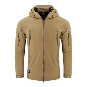 Ropa de otoño para hombre, chaqueta polar de camuflaje, ropa táctica, rompevientos de camuflaje para hombre - Product Image 3