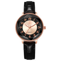 Nouvelle montre pour femme simple et tout-en-un avec bracelet fin et grand cadran, montre à quartz pour femme