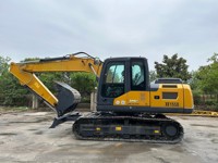 Ekskavator Crawler 15 Ton Merk Ternama XE155D Dengan Hydraulic Breaker Dijual
