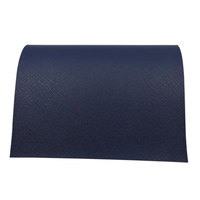 Tissu en cuir synthétique PU gaufré Saffiano pour sacs et chaussures