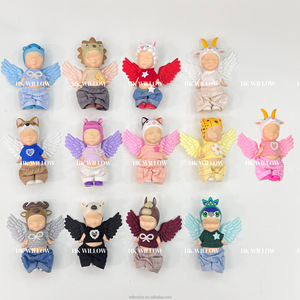 ชุดเสื้อผ้า DIY สำหรับตุ๊กตา Sonny Angel กางเกงยีนส์ ชุดเดรส กระโปรง เสื้อผ้าขนาดเล็ก อุปกรณ์ DIY สำหรับตุ๊กตา Sonny Angel ทำมือ กางเกง ชุดขายส่ง - Product Image 4