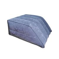 Portable Air Retour Coussin Gonflable Lit Wedge Oreiller Relax Camping Oreiller Thai Triangle Oreiller pour Dormir PVC Taille Personnalisée