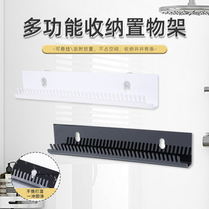 <b>Acrylic</b> Wig <b>Storage</b> Rack Black White No Drill Portable Hair Care Display Stand For Women - Product Image 1