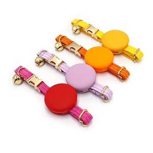 Productos de tendencia 2024 mayo collar de gato de alta calidad clásico mejor rastreador de collar de gato colorido soporte de <span class=keywords><strong>airtag</strong></span> de silicona para gato - Product Image 4