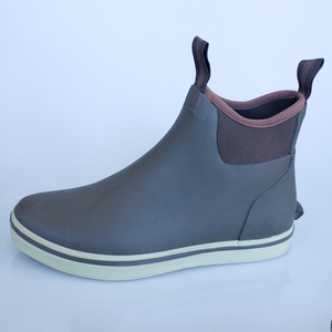Bottes de marque en <span class=keywords><strong>caoutchouc</strong></span> pour femmes, bottines de pêche à la cheville - Product Image 4