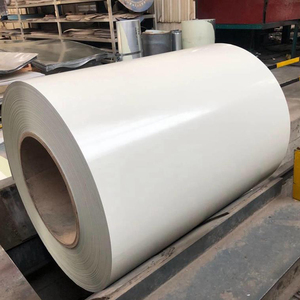 מפעל ייצור ppgl pgl prepainted צבע סליל פלדה מחיר g550 ral9002 לבן ral9003