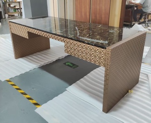 Escritorio Compacto de Madera Maciza con Superficie Lisa y Cajones de Almacenamiento Ocultos para Trabajo Remoto en el Dormitorio - Product Image 6