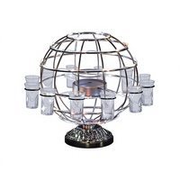 Support de Bouteille Lumineux Rechargeable Personnalisé avec Logo pour Bar, Club, Fête – Présentoir LED pour Bouteilles de Vin et Verres à Shot