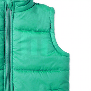 Men's Custom Logo Breathable Lightweight Autumn Casual Puffer Vest with Canvas Fabric Outdoor Body <b>Warmer</b> - Product Image 3