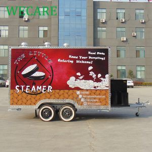 Mobile di strada airstream fast food camion concessione bbq rimorchio cibo chiosco van rimorchio - Product Image 1