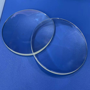 고내구성 <span class=keywords><strong>18mm</strong></span> CAF2 무코팅 광학 렌즈 평면 볼록 OEM 광학 장비용 4mm 두께 45mm 초점 거리 - Product Image 1