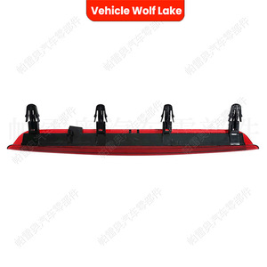 Vehicle Wolf Lake High Mounted Brake <b>Light</b> 8P4945097C For Audi A3 8P Hatchback 2004-13 <b>Window</b> Mount Red ABS - Product Image 4