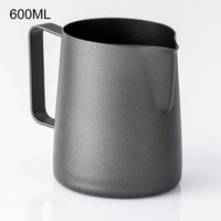 Tasses à tirer personnalisées en acier inoxydable Tasses à mousse de lait à bec pointu Tasses à café à tirer Café Lait