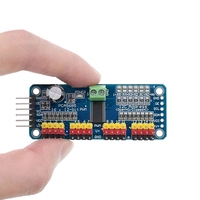 Module d'interface I2C pour pilote de carte Shield PWM 16 canaux 12 bits BSC)PCA9685PW pour Pi