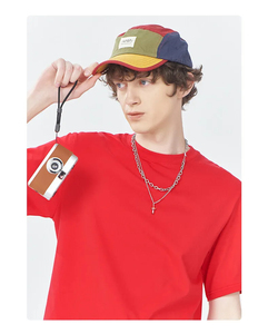 T-shirt personnalisé imprimé 230 GSM 100% Coton Coupe Classique Col Rond pour Homme Impression Sérigraphique Respirant Anti-boulochage Manches Courtes - Product Image 2