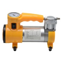 Portable Tire Inflator, 12V DC Heavy Duty Car Air Pump with Pressure Gauge for SUV