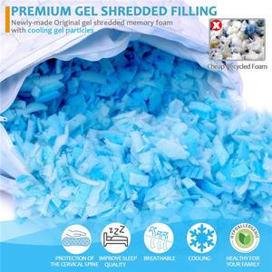 Bộ Nhớ Bọt Gối Làm Mát Gối Tre Với Điều Chỉnh Loft Không Gây Dị Ứng Gối Giường Cho Giường Ngủ Bên Và Lưng - Product Image 4