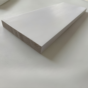 Radiata Pine S3S Baseboard Trim-Moisture Proof Eco-Friendly Skirting Board for Hotel Hospital Use Replacement - Product Image 3