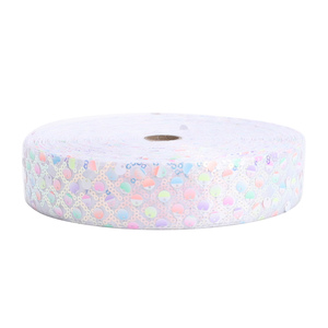 رقائق معدنية مطبوعة على شريط Grosgrain 50 ياردة/لفة - Product Image 4