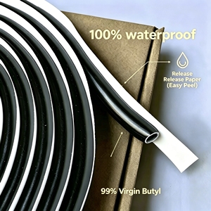 RynoGuard Bande d'étanchéité pour phares <span class=keywords><strong>en</strong></span> butyl non durcissable 8 mm, étanche et réutilisable, colle pour lentilles pour réparation et rénovation automobile - Product Image 3