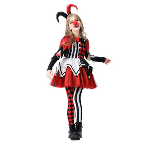 Disfraz de Payaso Espeluznante para Niñas, Halloween 2026, Divertido y Terrorífico, para Representaciones Escénicas, Cosplay, Carnaval, Fiestas - Product Image 4
