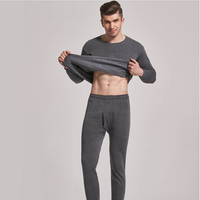 Sous-vêtement thermique Long Johns pour homme Ensemble de couche de base pour temps froid