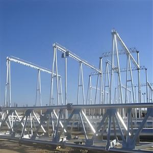 220KV potenza elettrica ad alta tensione struttura in acciaio zincato sottostazione elettrica strutture pali in acciaio struttura - Product Image 3