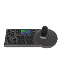 Controlador de Teclado con Joystick para Cámara PTZ, Control IP, USB, RJ45, Compatible con NDI para Cámara PTZ 4K, Conferencias, Conciertos, Iglesias, Transmisión en Vivo