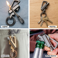 Allume-feu pratique personnalisé Baiyuheng pour barbecue, cadeau du Nouvel An, porte-clés