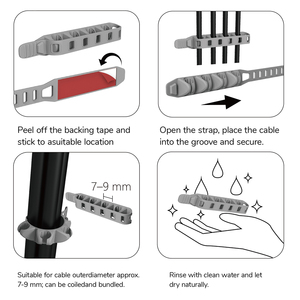 Organiseurs de gestion multifonctionnels pour kit <span class=keywords><strong>Internet</strong></span> satellite Starlink Gen3 avec adaptateur Ethernet et support de câble - Product Image 3