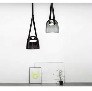 Candelabro LED moderno, lámpara colgante de cristal ahumado para comedor y Hospital, lámpara colgante para uso doméstico y comercial - Product Image 2